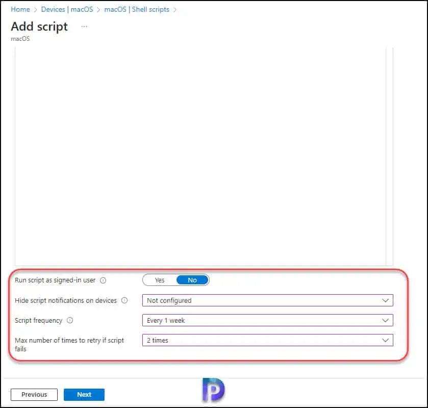 Run Shell Scripts on macOS devices in Intune