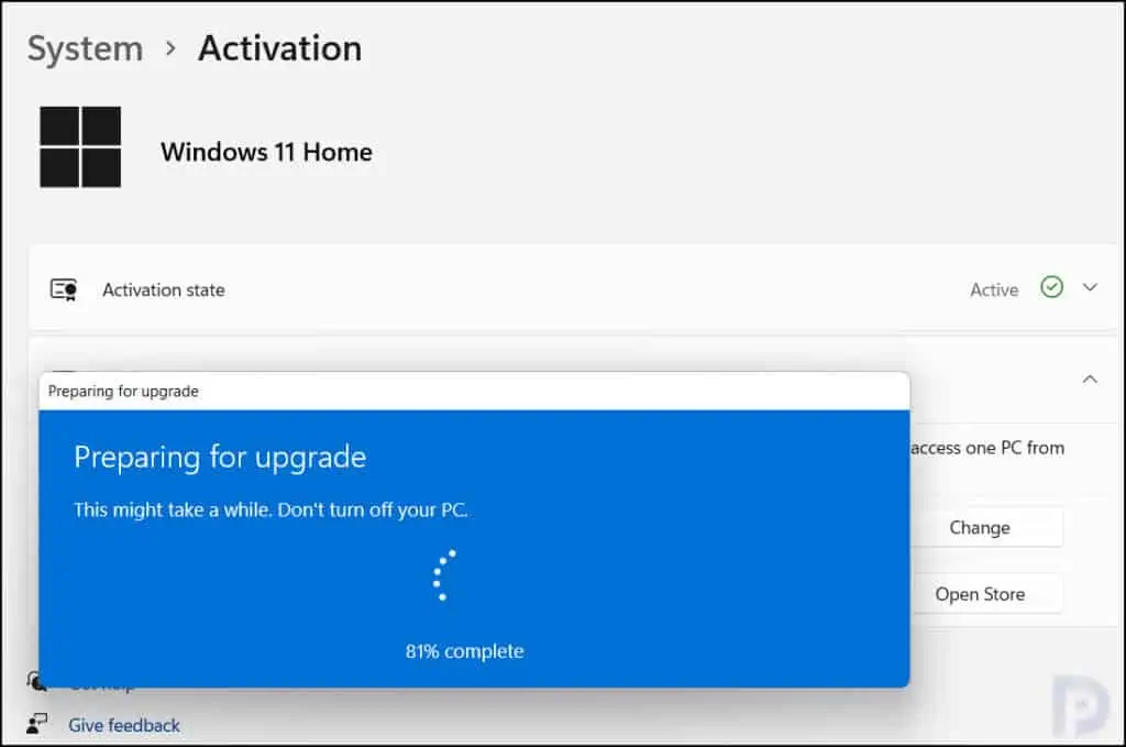 Upgrade Windows 11 Home to Pro Edition