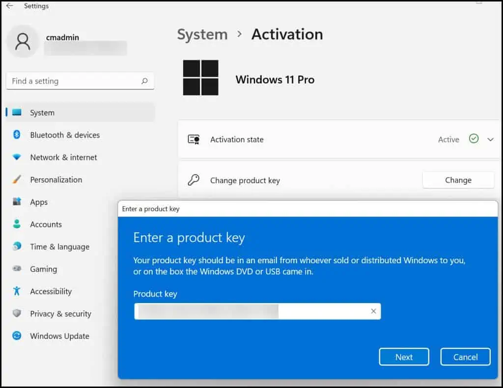 Upgrade Windows 11 Pro to Enterprise