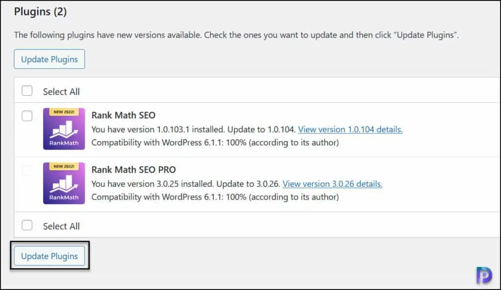 Install and Activate RankMath Plugin