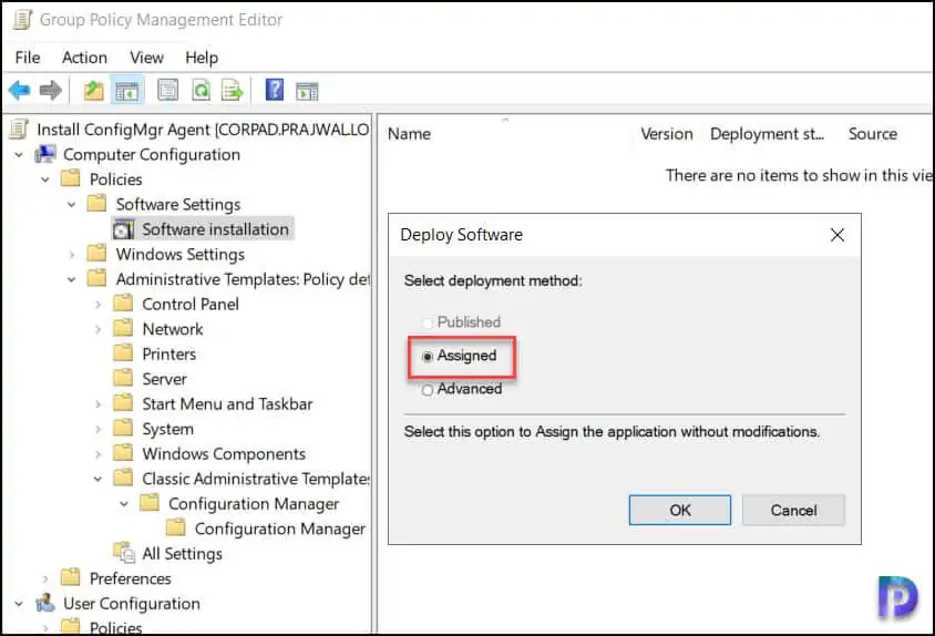 Install SCCM Client Agent on Windows 11 Using GPO
