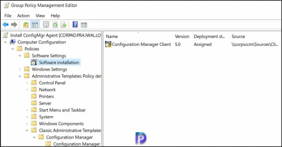 Install SCCM Client Agent on Windows 11 Using GPO