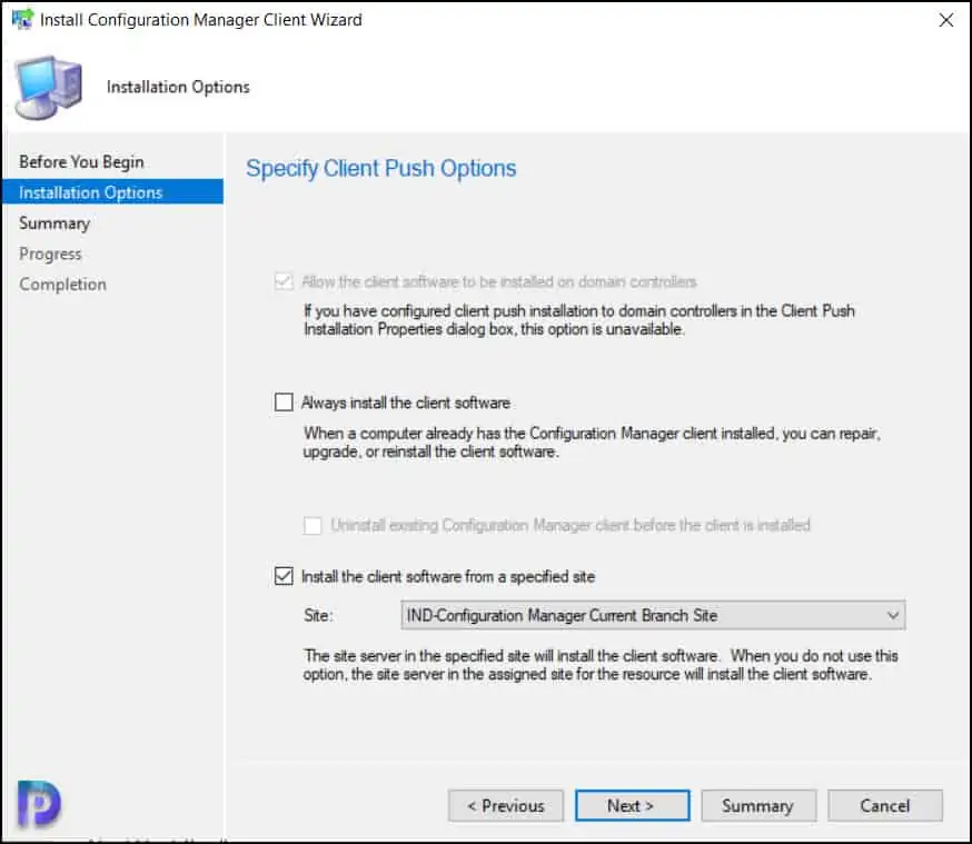 Using Client Push Method to Install SCCM Client Agent on Windows 11