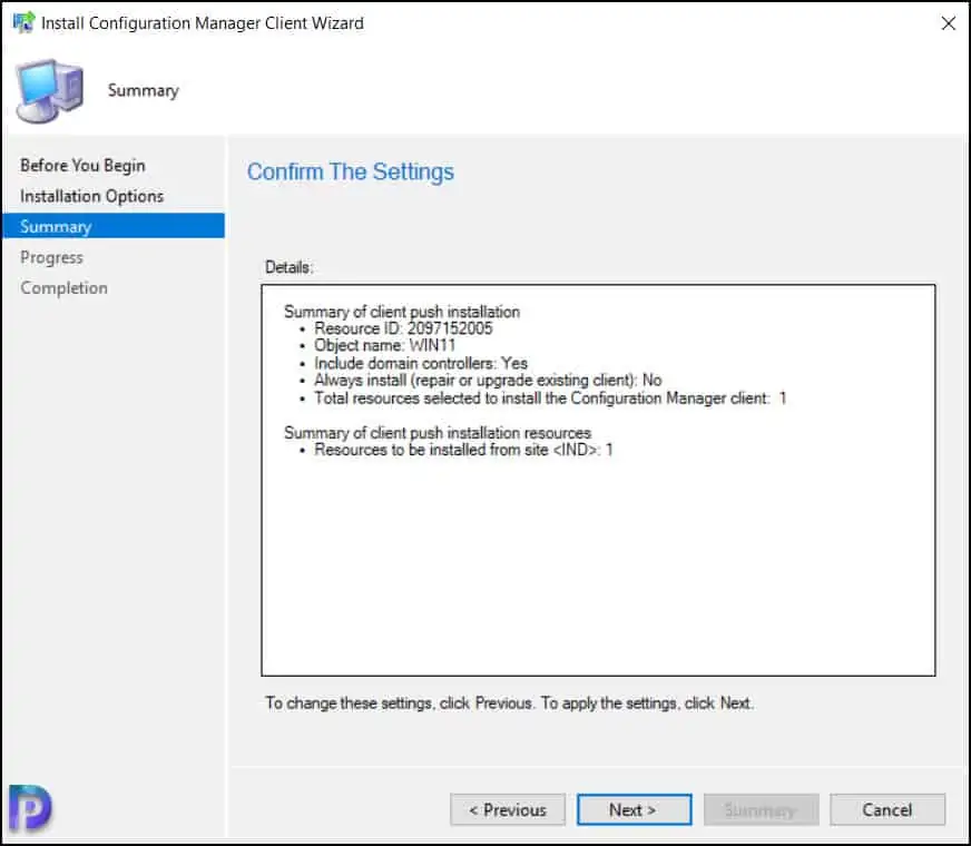 Using Client Push Method to Install SCCM Client Agent on Windows 11