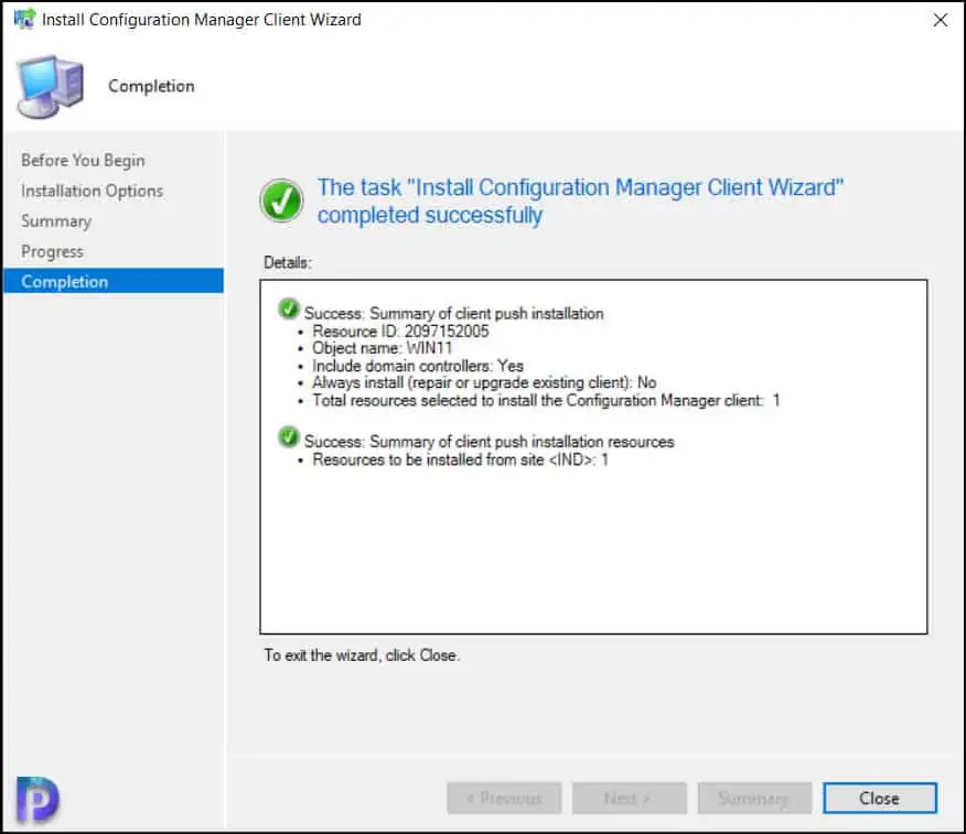 Using Client Push Method to Install SCCM Client Agent on Windows 11