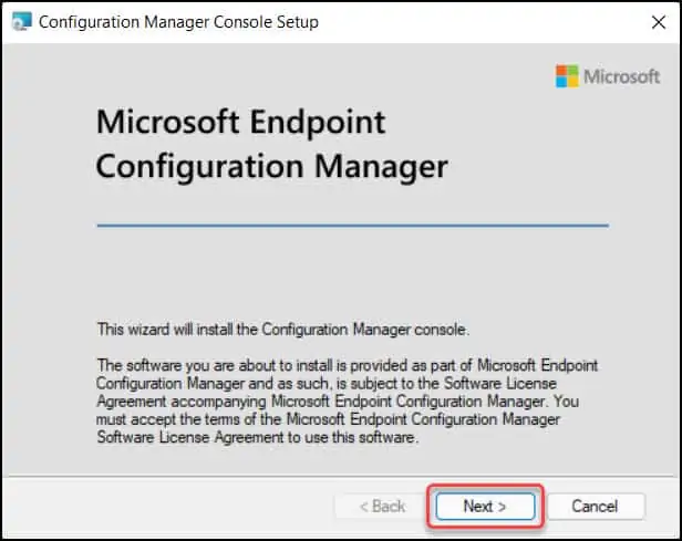 Install SCCM Console on Windows 11 Using ConsoleSetup