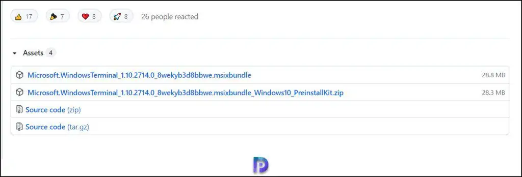 Download and install Windows Terminal from GitHub