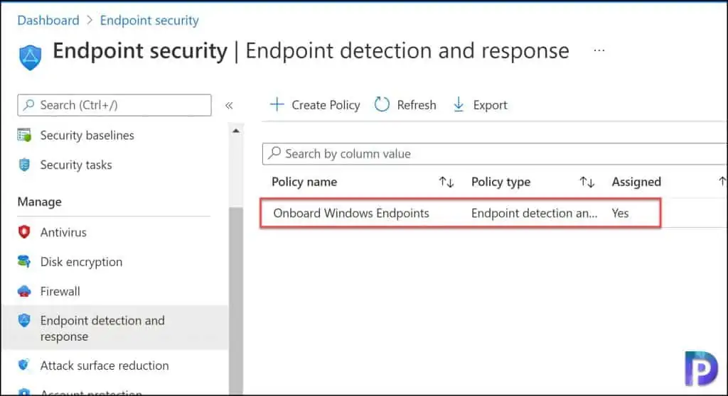 Onboard Windows Endpoints in Microsoft Defender via MEM