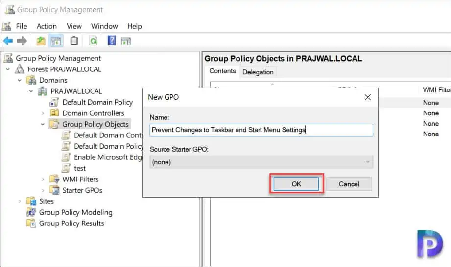 Prevent Changes to Taskbar and Start Menu Settings using Group Policy