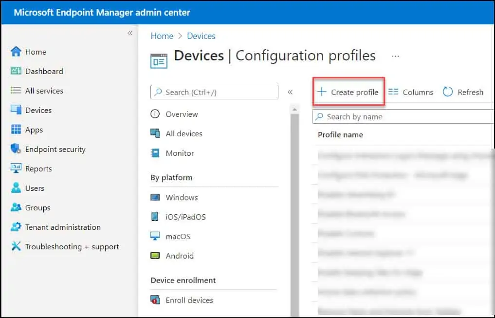 Prohibit Access to Control Panel and PC Settings using Intune