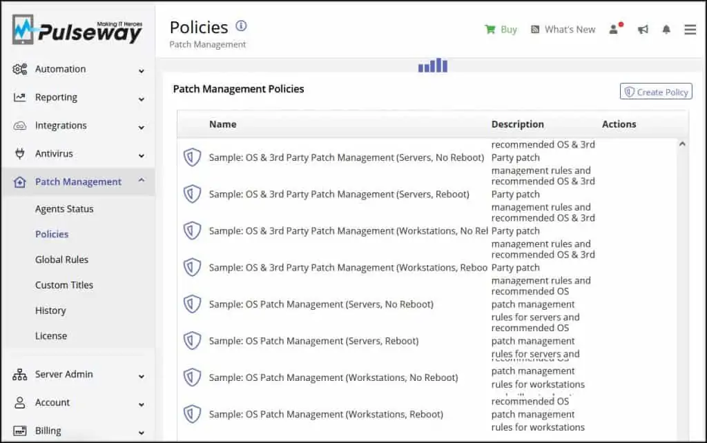 Pulseway Patch Management