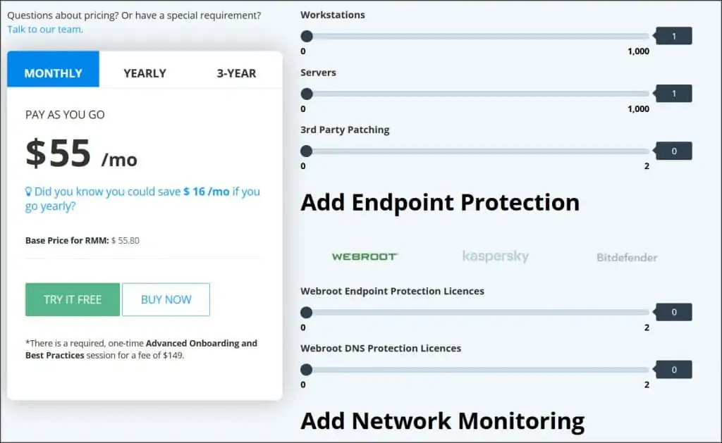 Pulseway Pricing Options