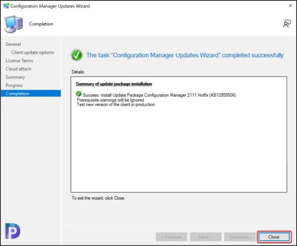 Configuration Manager 2111 Hotfix KB12959506