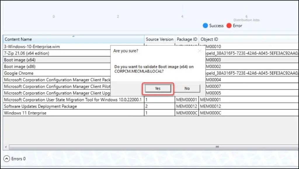 Validate Content on Distribution Point with Right Click Tools