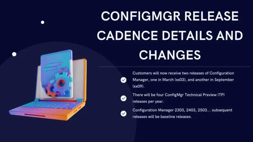SCCM Release Cadence