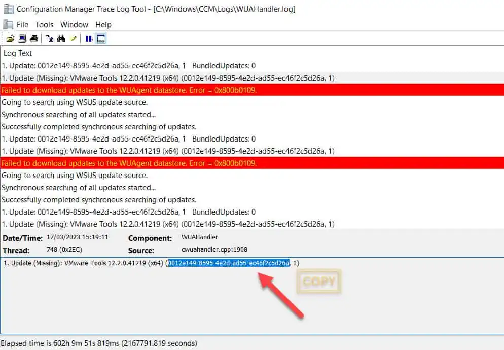 Check WSUS Signing Certificate