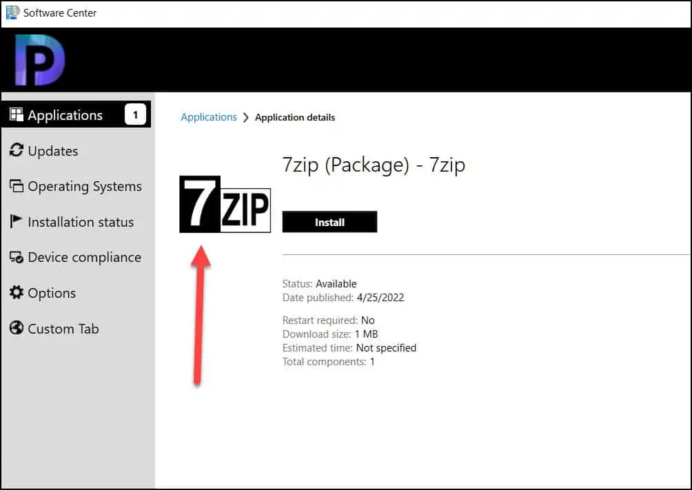 SCCM Software Icon for Packages