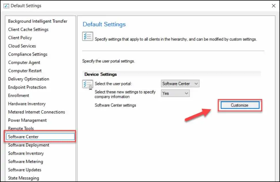 Set up Software Center Notification Logo in SCCM