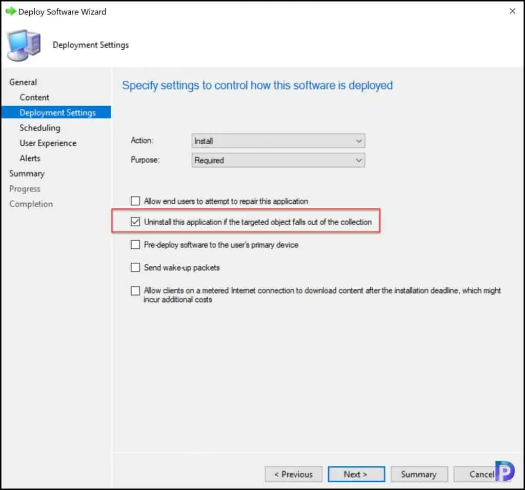 Implicit Uninstall of Applications-New Features in SCCM 2107