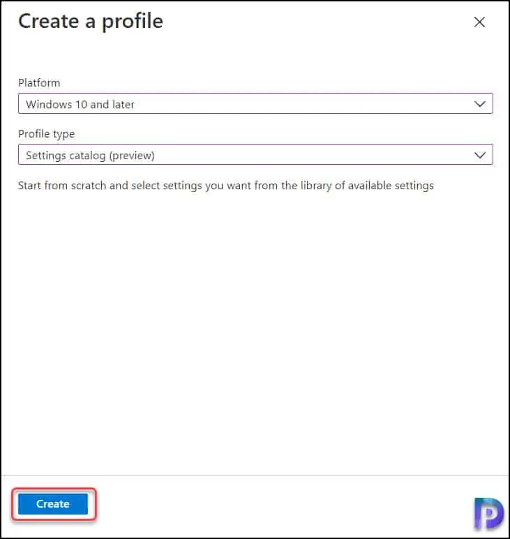 Turn Off Windows Mobility Center using Intune