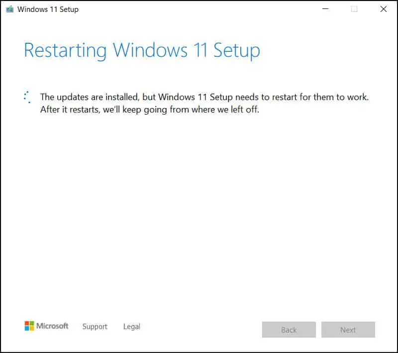 Upgrade to Windows 11 using ISO Installation Media