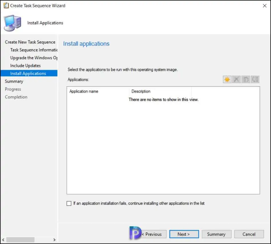 Create Windows 11 In-place upgrade SCCM Task Sequence