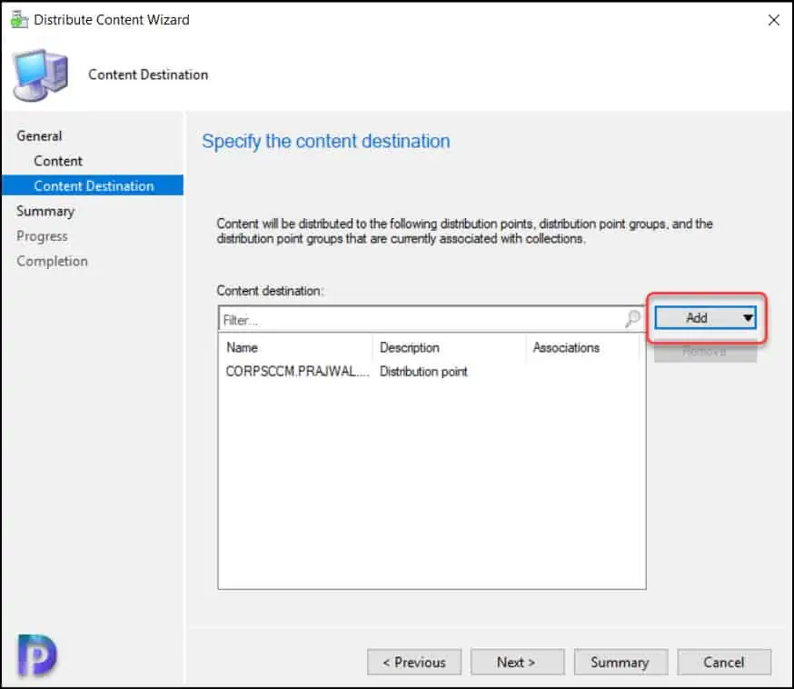 Distribute the Windows 11 Task Sequence Content to Distribution Points