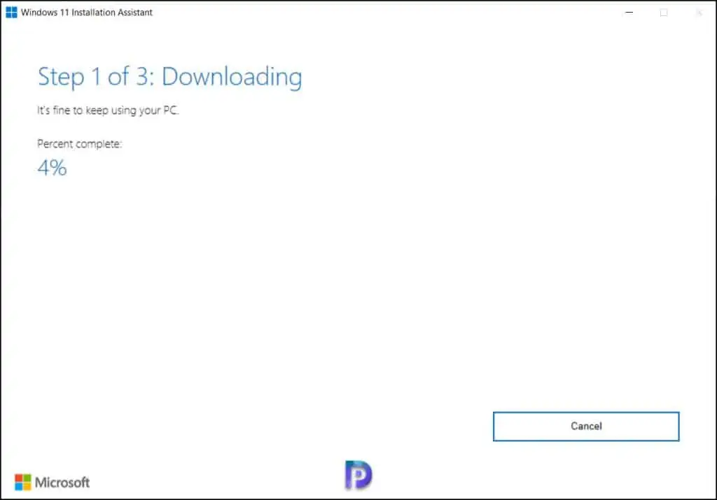 Downloading Windows 11